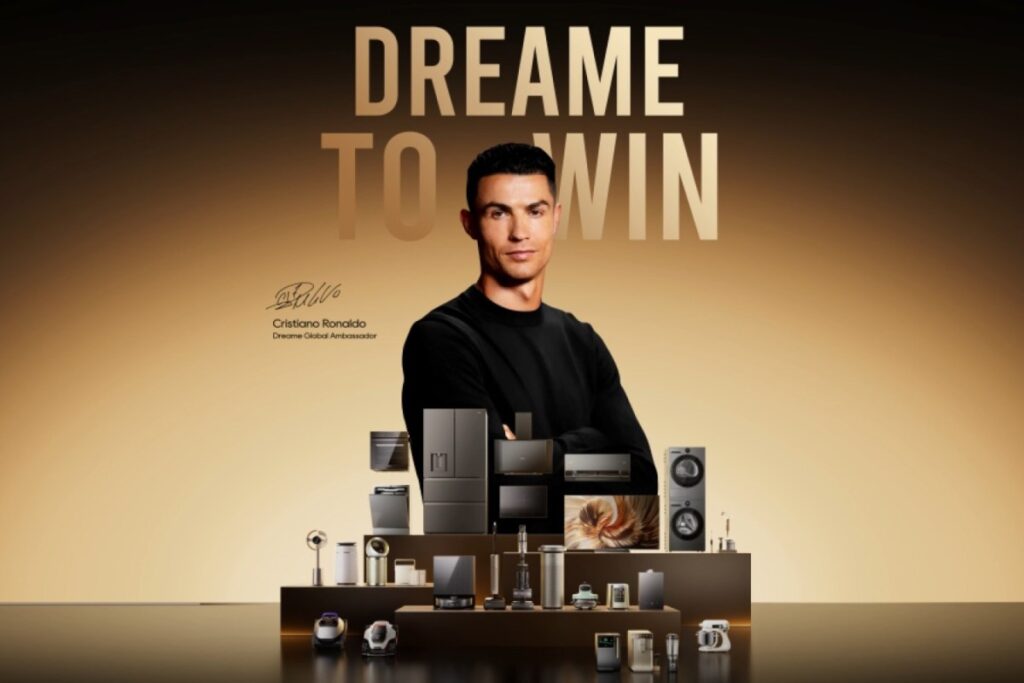 Dreame Collaborates With Cristiano Ronaldo Cristiano Ronaldo