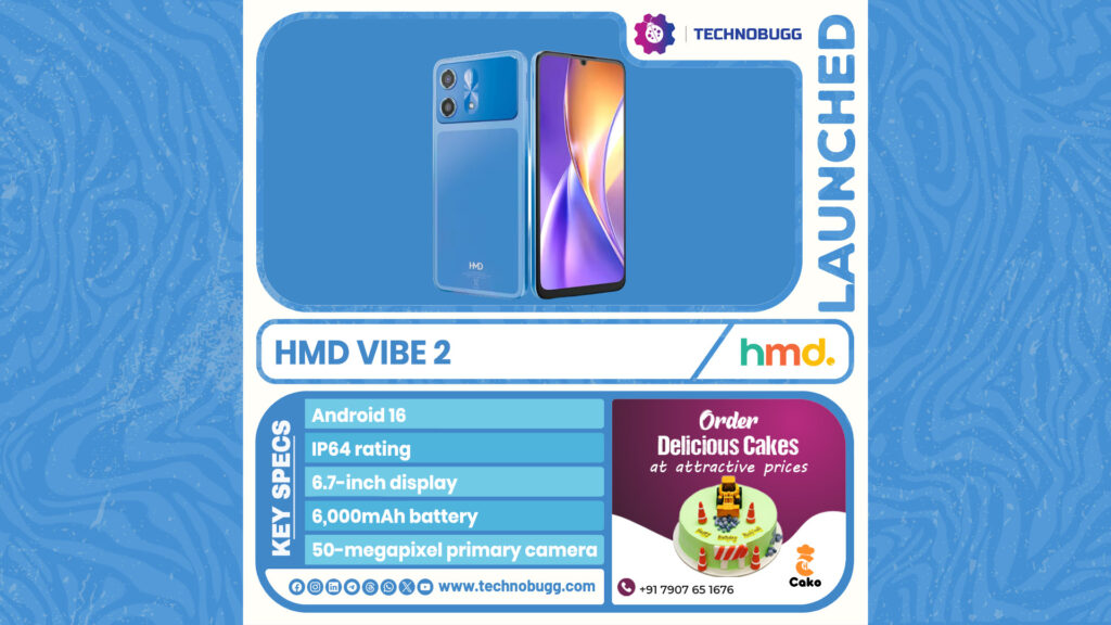 HMD Vibe 2 Launched in India
