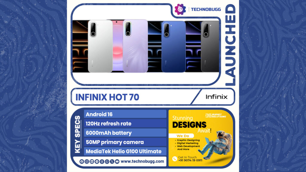 Infinix Hot 70 Unveiled