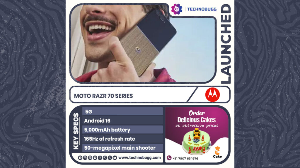 Moto Razr 70, Razr 70 Plus, Razr 70 Ultra Launched Moto Razr 70, Razr 70 Plus, Razr 70 Ultra Launched