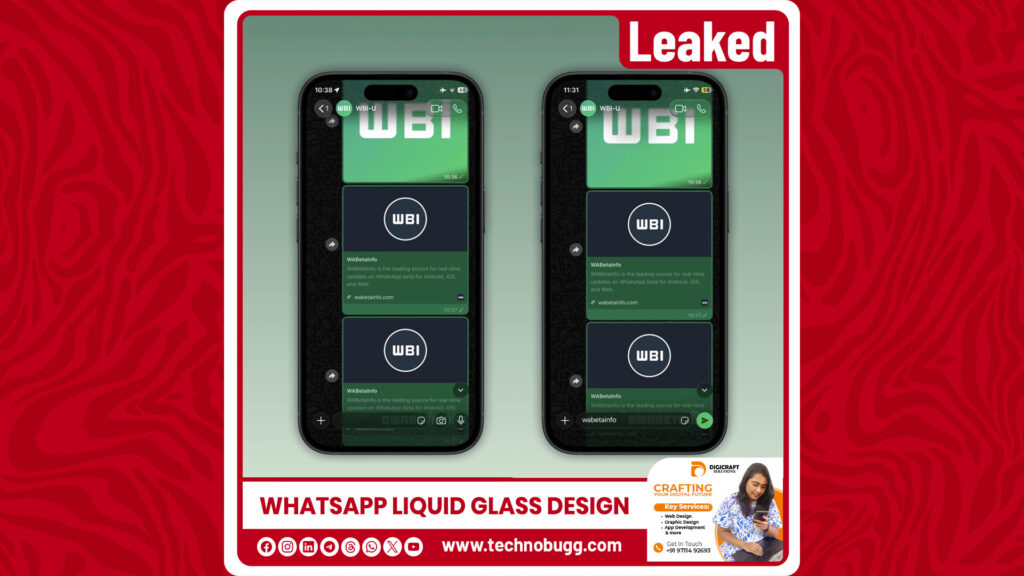 WhatsApp Liquid Glass Design Revealed