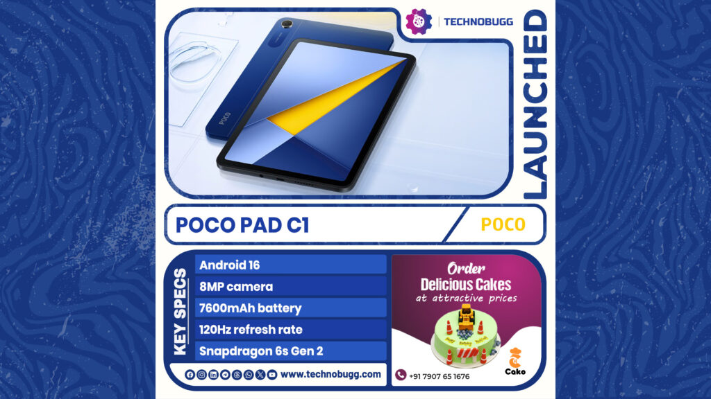 Poco Pad C1 Unveiled Poco Pad C1 Unveiled