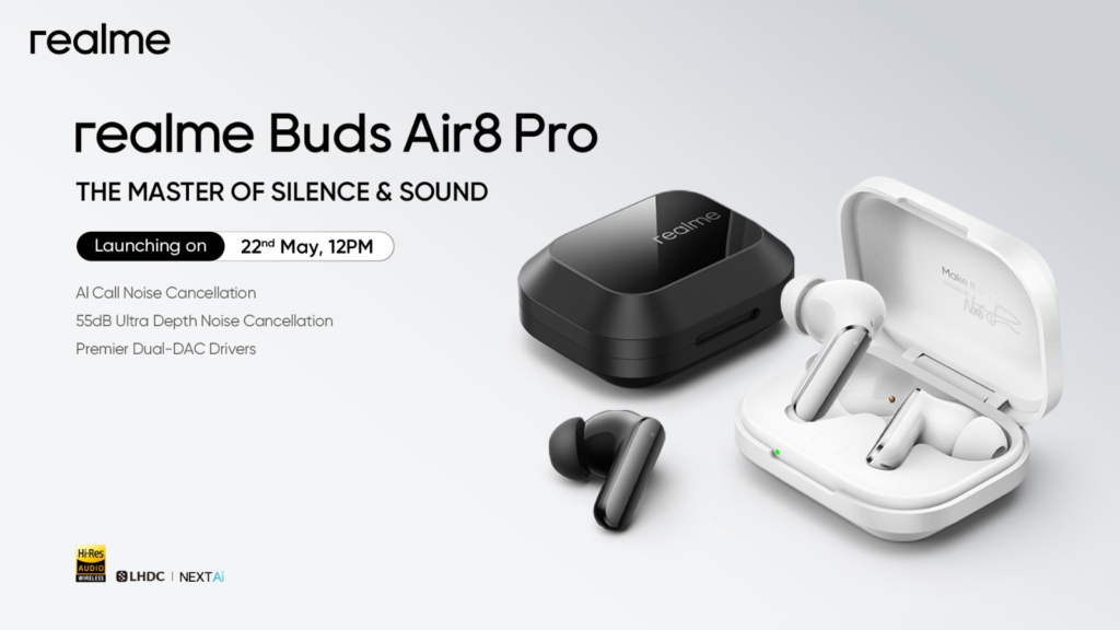 Realme Buds Air 8 Pro Details Revealed Realme Buds Air 8 Pro