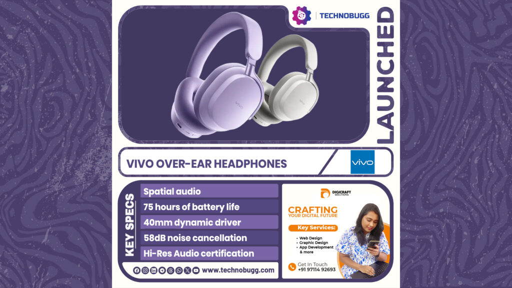 Vivo Over-Ear Headphones Launched