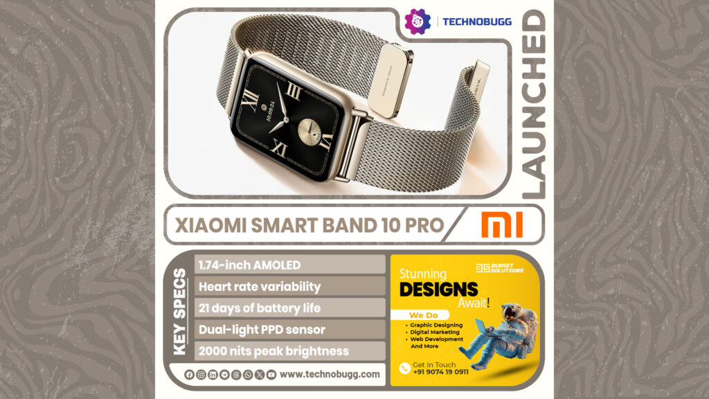 Xiaomi Smart Band 10 Pro Goes Official Xiaomi Smart Band 10 Pro Goes Official