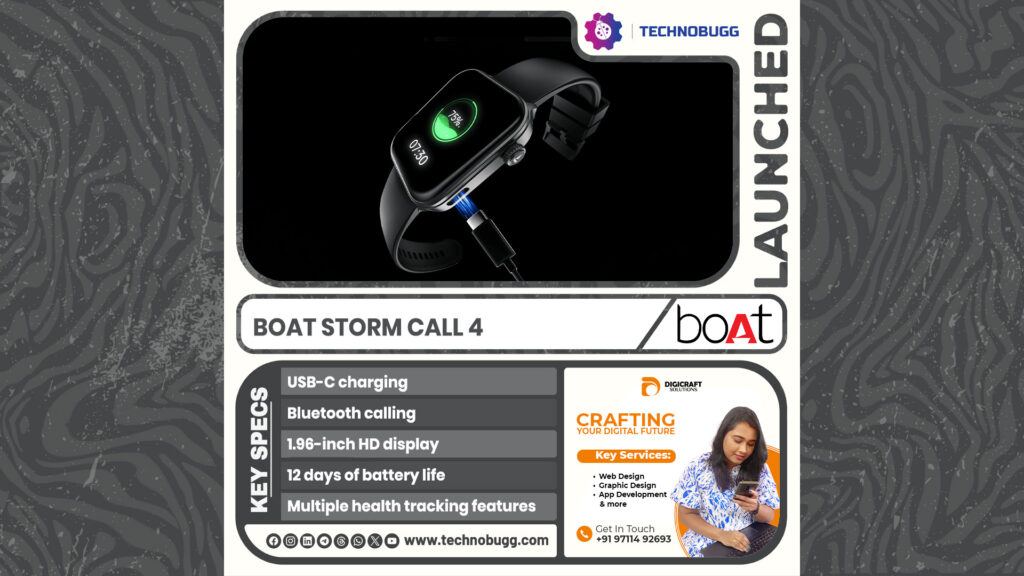 boAt Storm Call 4 Launched In India boAt Storm Call 4 Launched In India