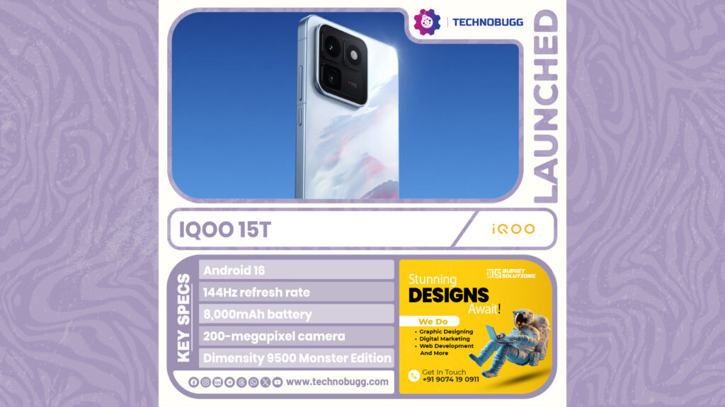 iQOO 15T Unveiled iQOO 15T