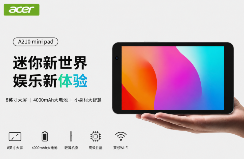 Acer A210 Launched Acer A210