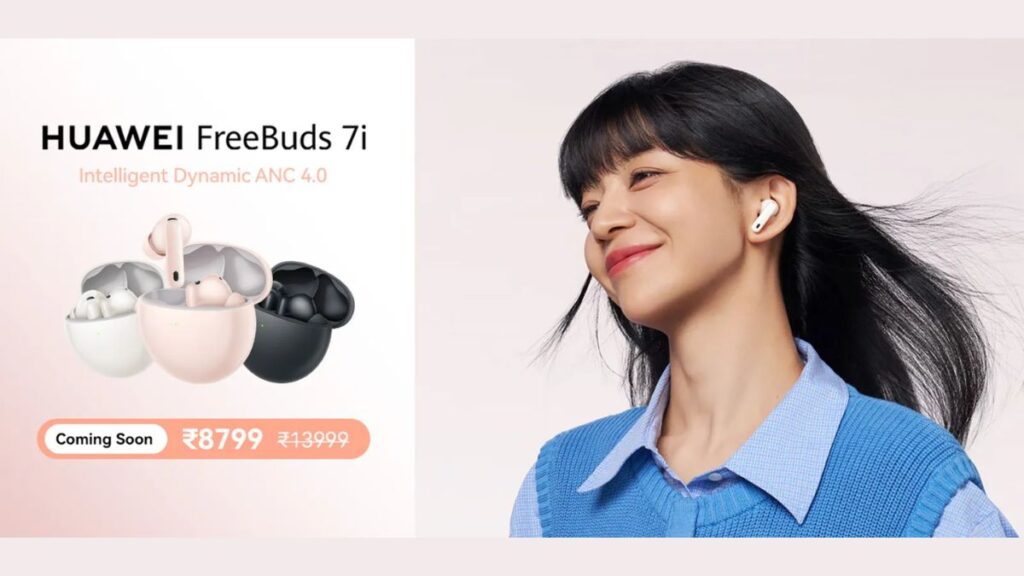 Huawei FreeBuds 7i Launched In India Huawei FreeBuds 7i