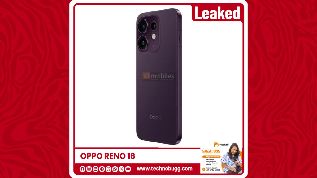 Oppo Reno 16 Global Variant Leaked Oppo Reno 16 Global Variant Leaked