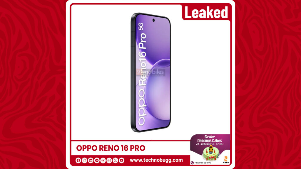 Global Oppo Reno 16 Pro Specifications Leaked Online Global Oppo Reno 16 Pro Specifications Leaked Online