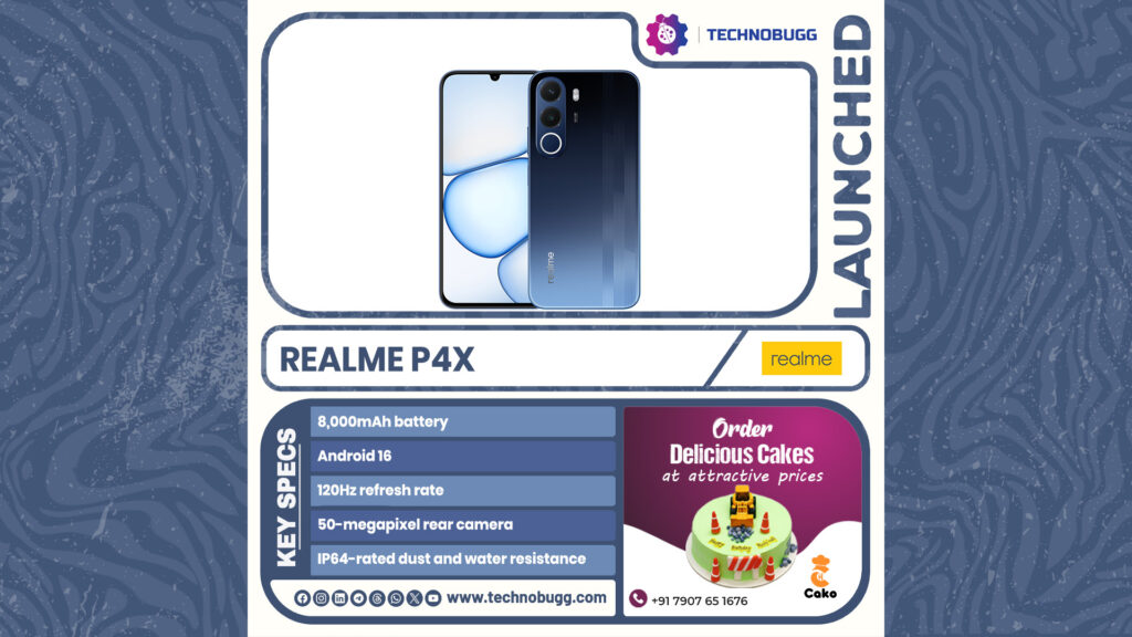 Realme P4x Unveiled Realme P4x
