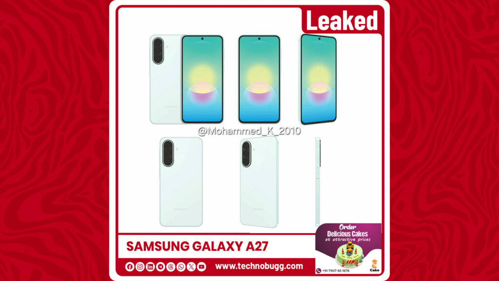 Samsung Galaxy A27 Leaked In New Colour Variant