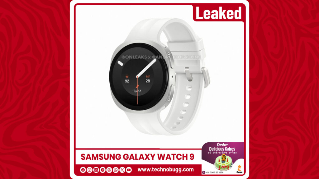 Samsung Galaxy Watch 9 Renders and Colour Options Leaked Samsung Galaxy Watch 9