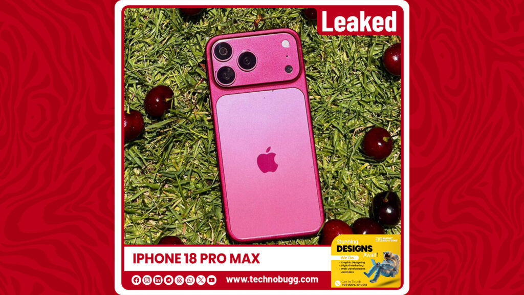 Images of iPhone 18 Pro Max Leaked