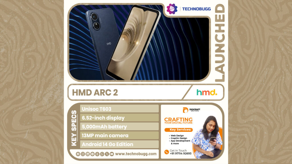 HMD ARC 2 Unveiled HMD ARC 2 Unveiled