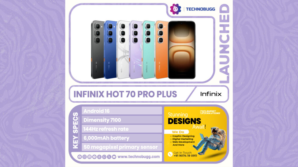 Infinix HOT 70 Pro Plus