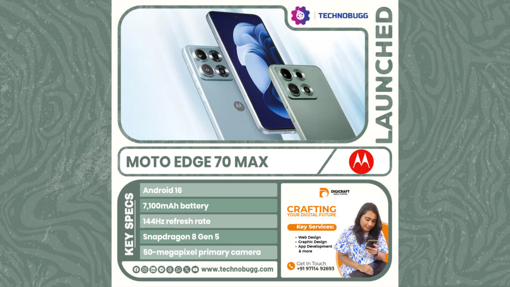Moto Edge 70 Max Goes Official Moto Edge 70 Max Goes Official