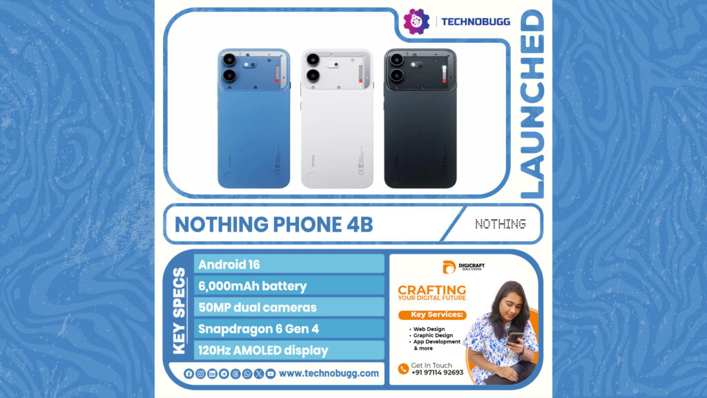 Nothing Phone 4b Unveiled Nothing Phone 4b Unveiled