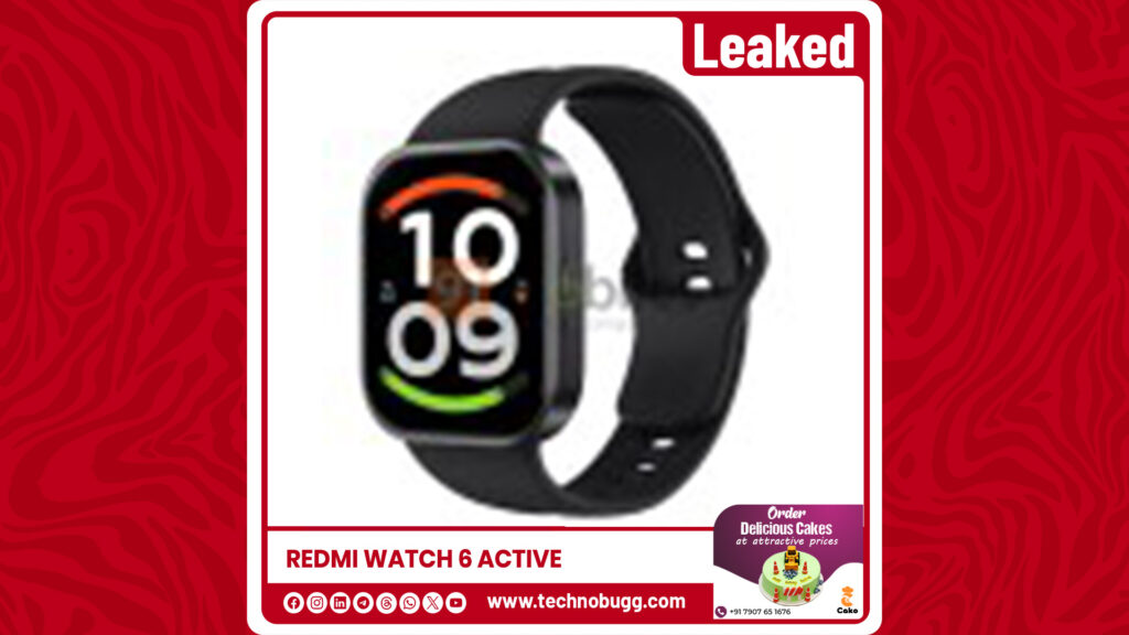 Redmi Watch 6 Active Details Leaked Redmi Watch 6 Active