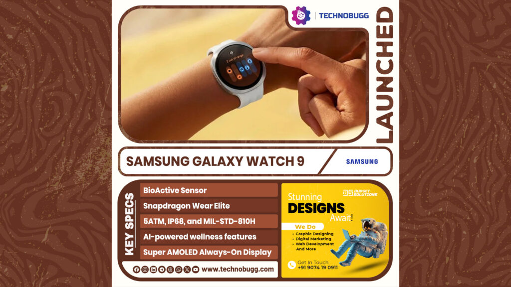 Samsung Galaxy Watch 9 Unveiled