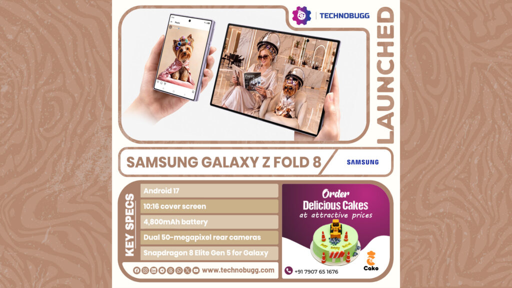 Samsung Galaxy Z Fold 8 Unveiled Samsung Galaxy Z Fold 8