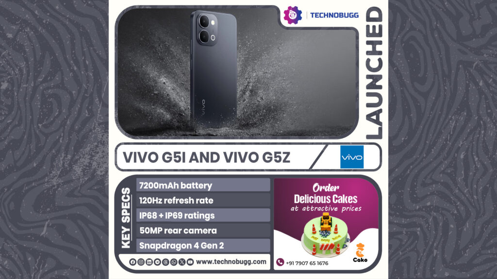Vivo G5i and Vivo G5z Launched Vivo G5i and Vivo G5z
