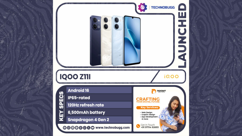 iQOO Z11i Goes Official iQOO Z11i Goes Official