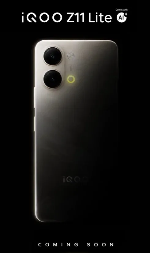 iQOO Z11 Lite Design Revealed iQOO Z11 Lite Design Revealed