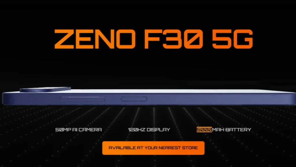 itel Zeno F30 5G Unveiled itel Zeno F30 5G Unveiled