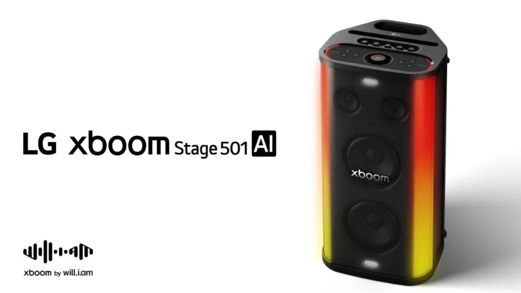LG xboom Stage 501 Portable Bluetooth Party Speaker Launched LG xboom Stage 501 Portable Bluetooth Party Speaker Launched