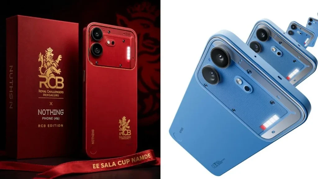 Nothing Phone 4b RCB Edition Teased Nothing Phone 4b RCB Edition Teased