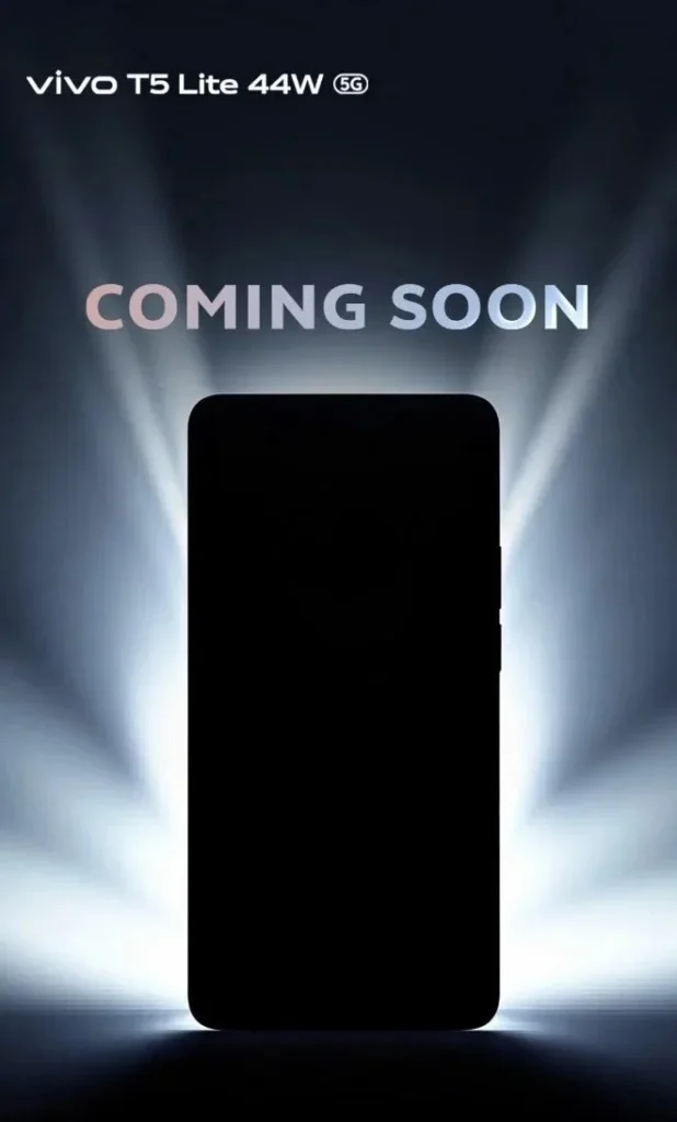Vivo T5 Lite 44W Teased Vivo T5 Lite 44W Teased