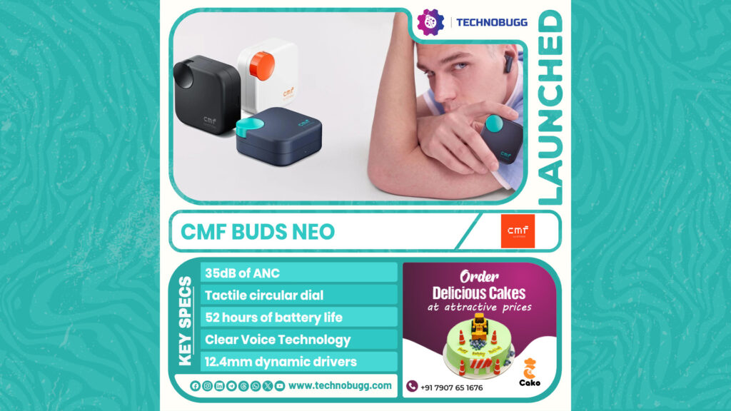 CMF Buds Neo Unveiled in India