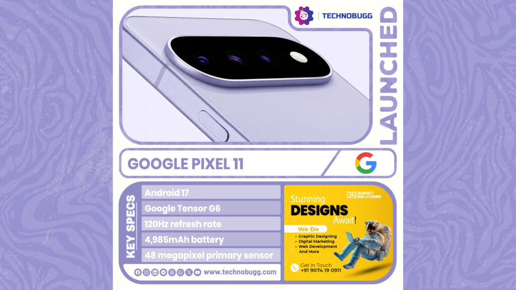 Google Pixel 11 Launched
