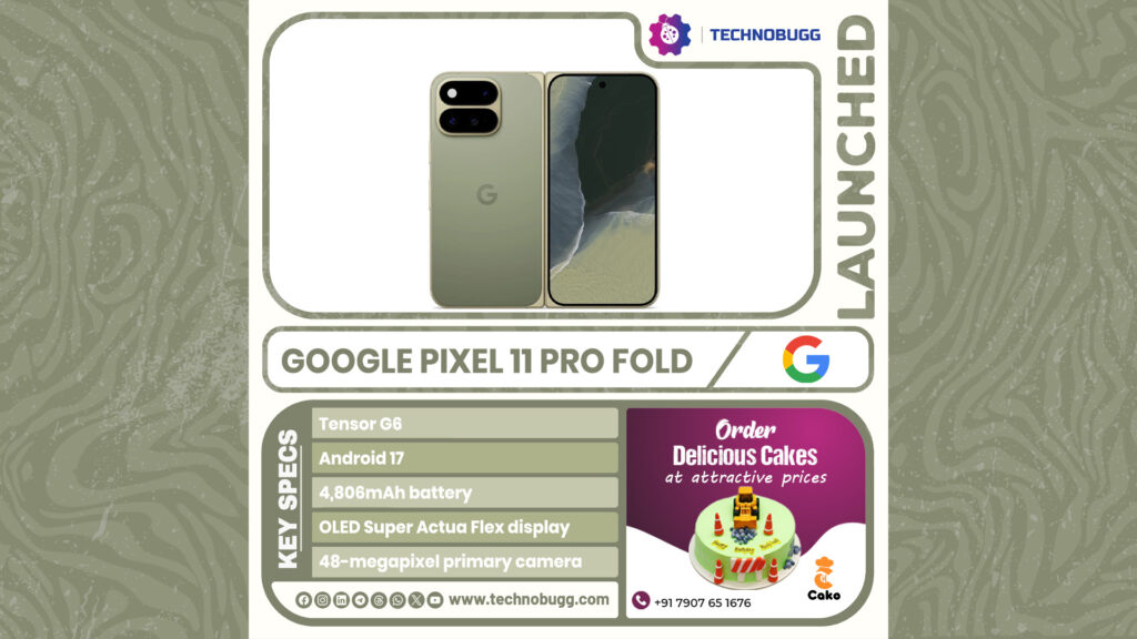 Google Pixel 11 Pro Fold