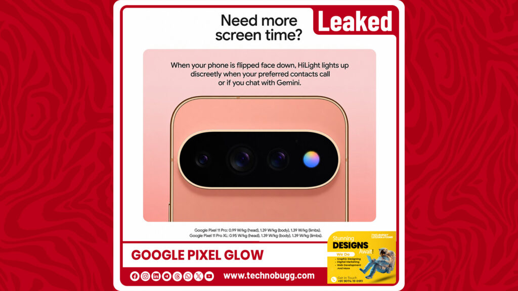 Google pixel glow