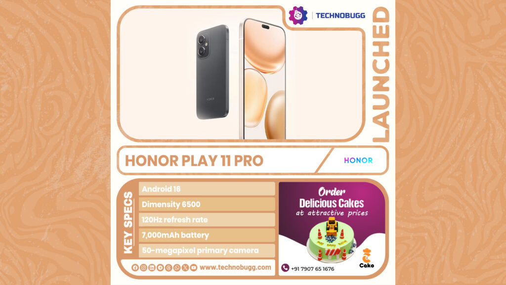 Honor Play 11 Pro Unveiled Honor Play 11 Pro Unveiled