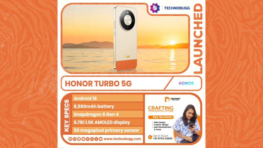 Honor Turbo 5G Unveiled Honor Turbo 5G
