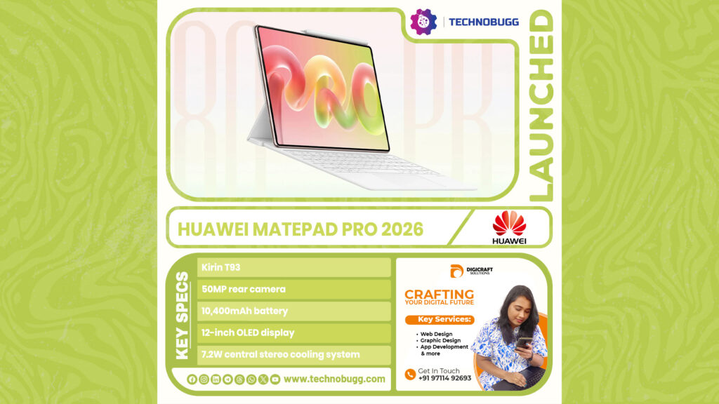 Huawei MatePad Pro 2026 Launched Huawei MatePad Pro 2026 Launched