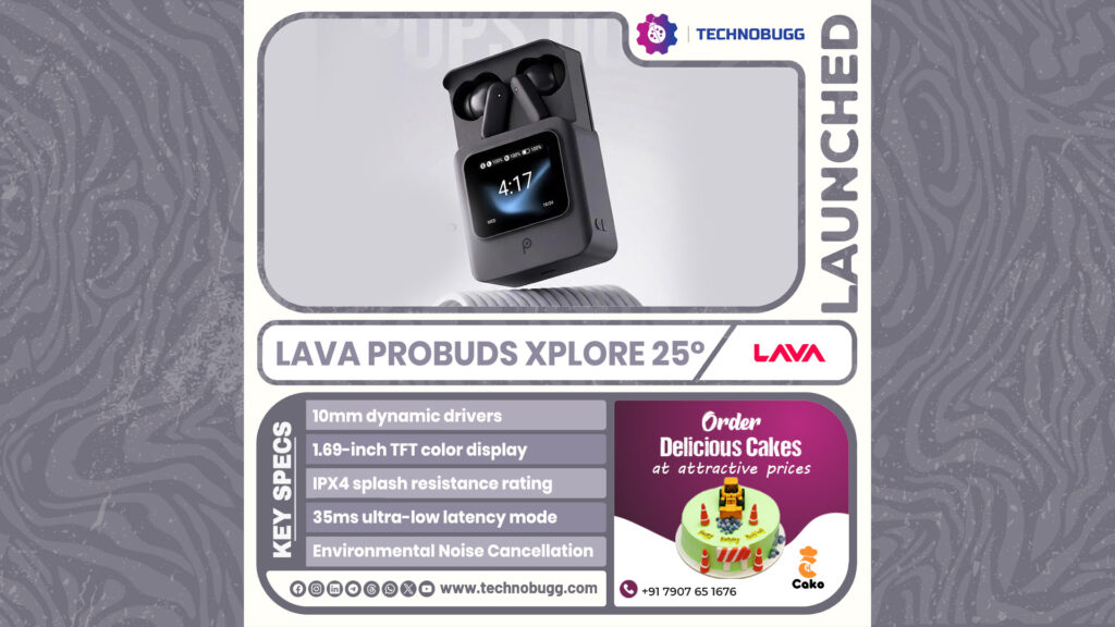 Lava Probuds Xplore 25° Unveiled