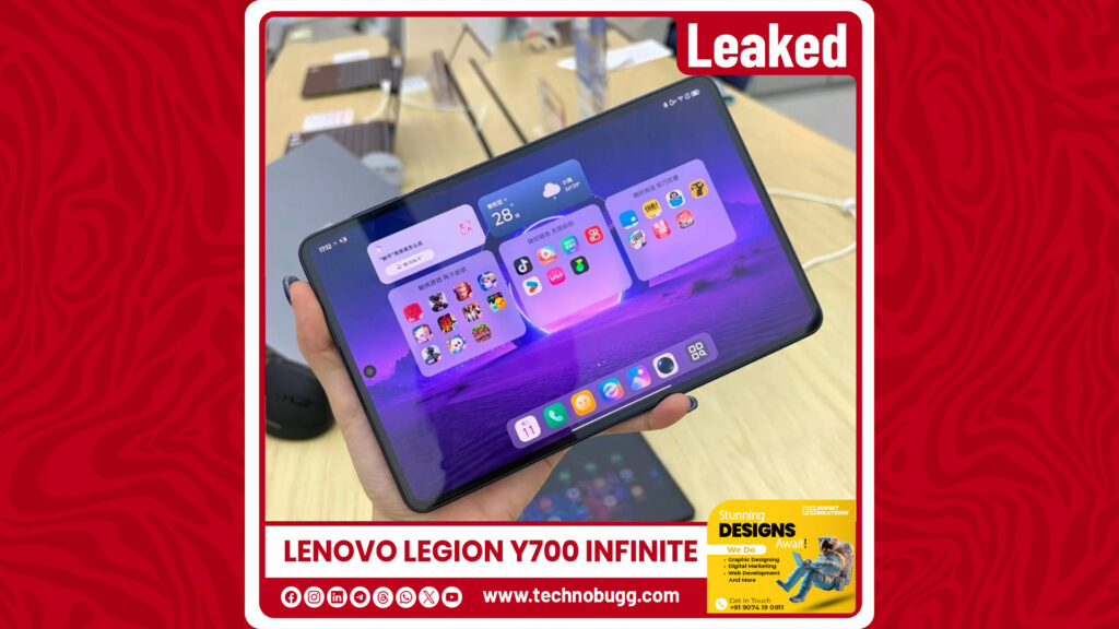 Lenovo Legion Y700 Infinite Real-images Leaked Lenovo Legion Y700 Infinite