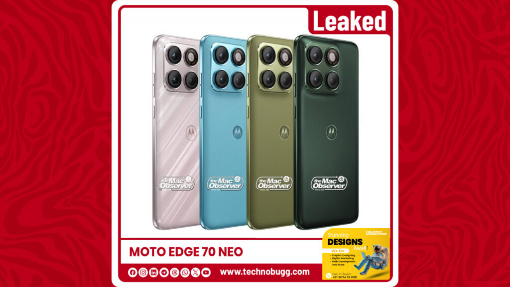Moto Edge 70 Neo Renders Leaked Moto Edge 70 Neo