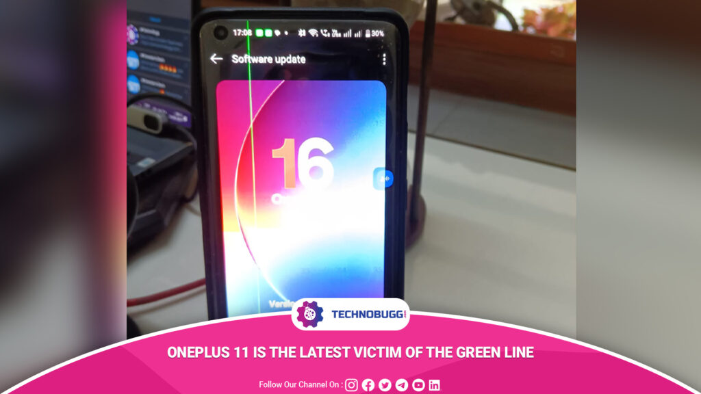 OnePlus 11 is the Latest Victim of the Green Line Issue OnePlus 11 is the Latest Victim of the Green Line Issue