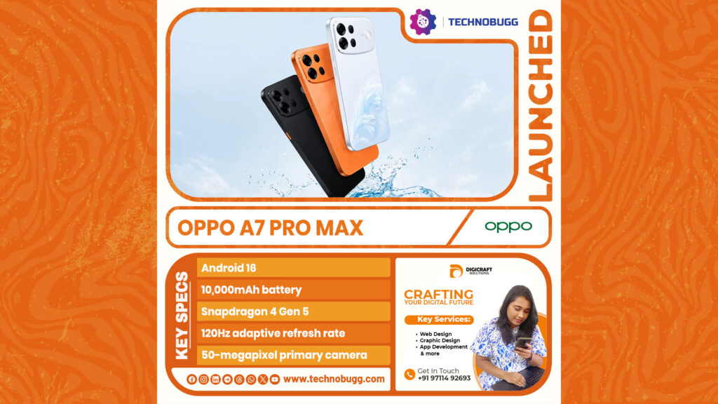 Oppo A7 Pro Max Goes Official Oppo A7 Pro Max