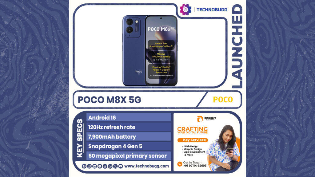 Poco M8x 5G Unveiled Poco M8x 5G