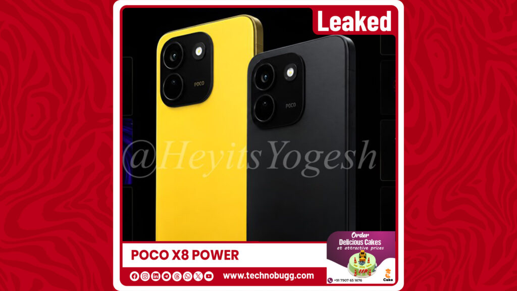 Poco X8 Power Marketing Material Surfaced Online Poco X8 Power