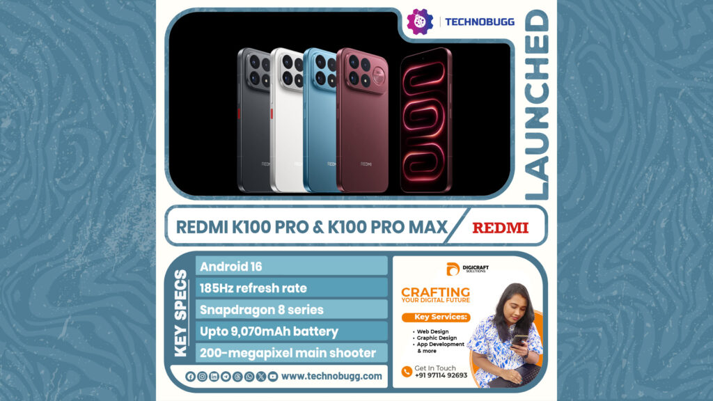 Redmi K100 Pro & K100 Pro Max
