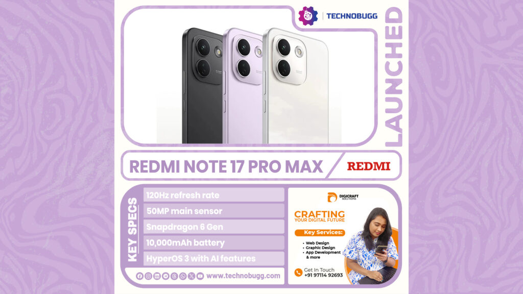 Redmi Note 17 Pro Max Unveiled Redmi note 17 Pro Max