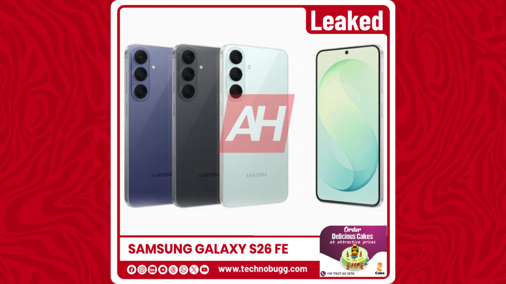 Samsung Galaxy S26 FE Renders Leaked Samsung Galaxy S26 FE
